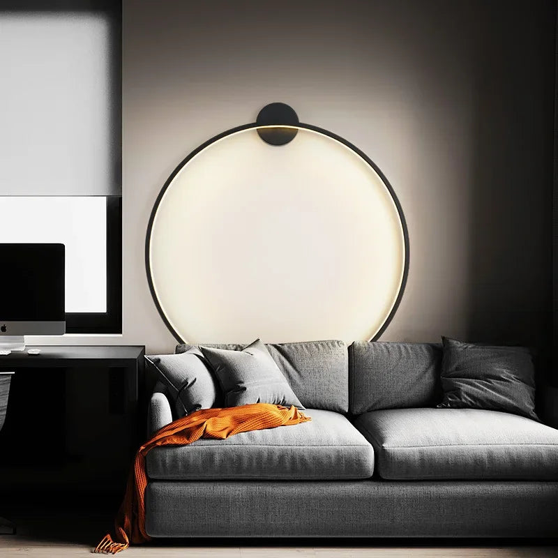 LumiRing - Lampe murale circulaire minimaliste