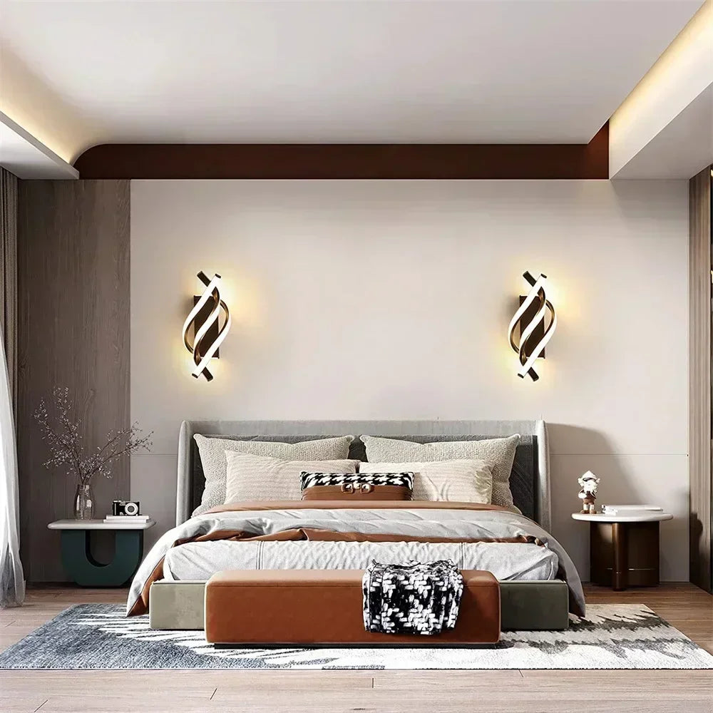 TwistBeam | Applique murale en forme de spirale