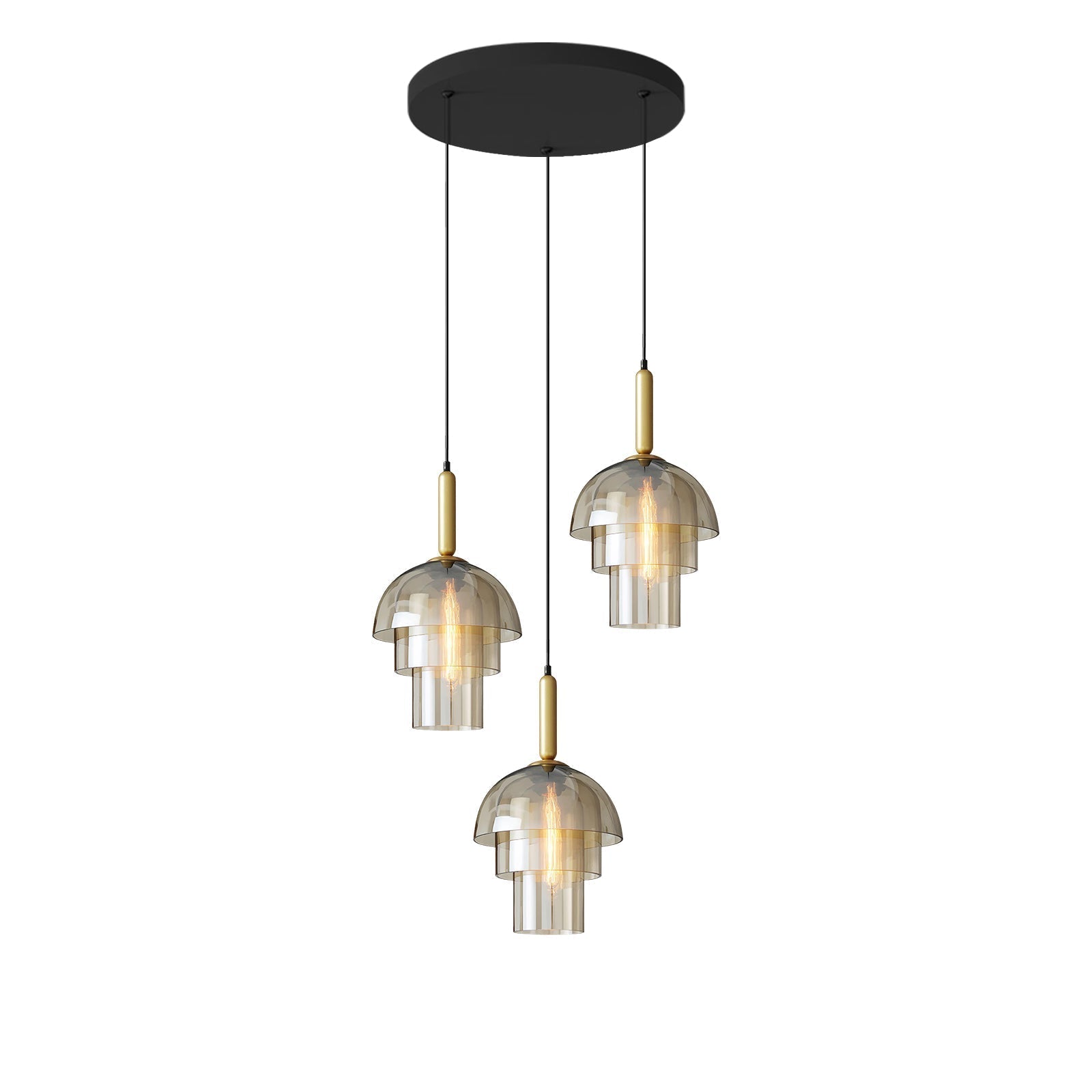 Doma - Luminaires Suspendus en Dôme Modernes | Éclairage pendant contemporain avec câble ajustable