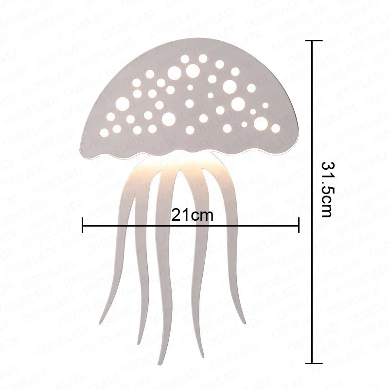 Lampe murale méduse OceanicOrb