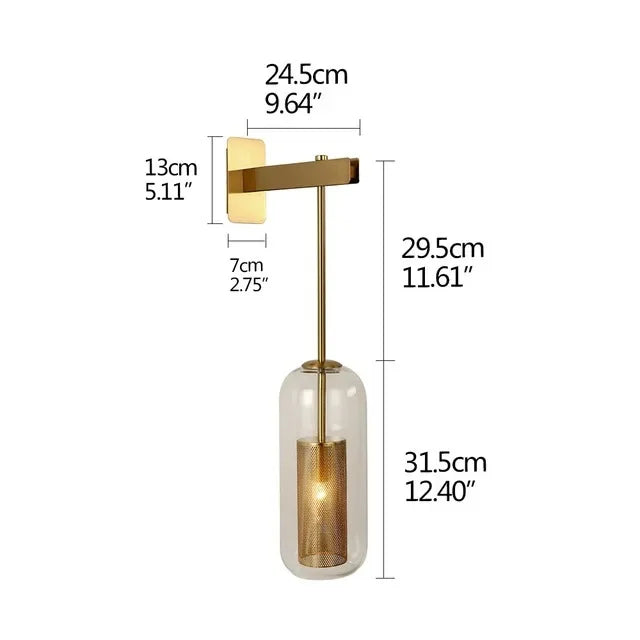 ChicAura - Applique Murale LED Moderne