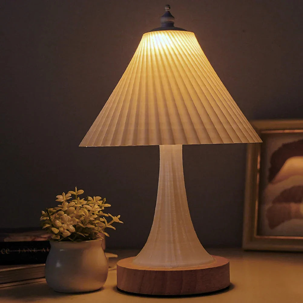 StylishCozy - Lampe de Nuit Moderne en Bois