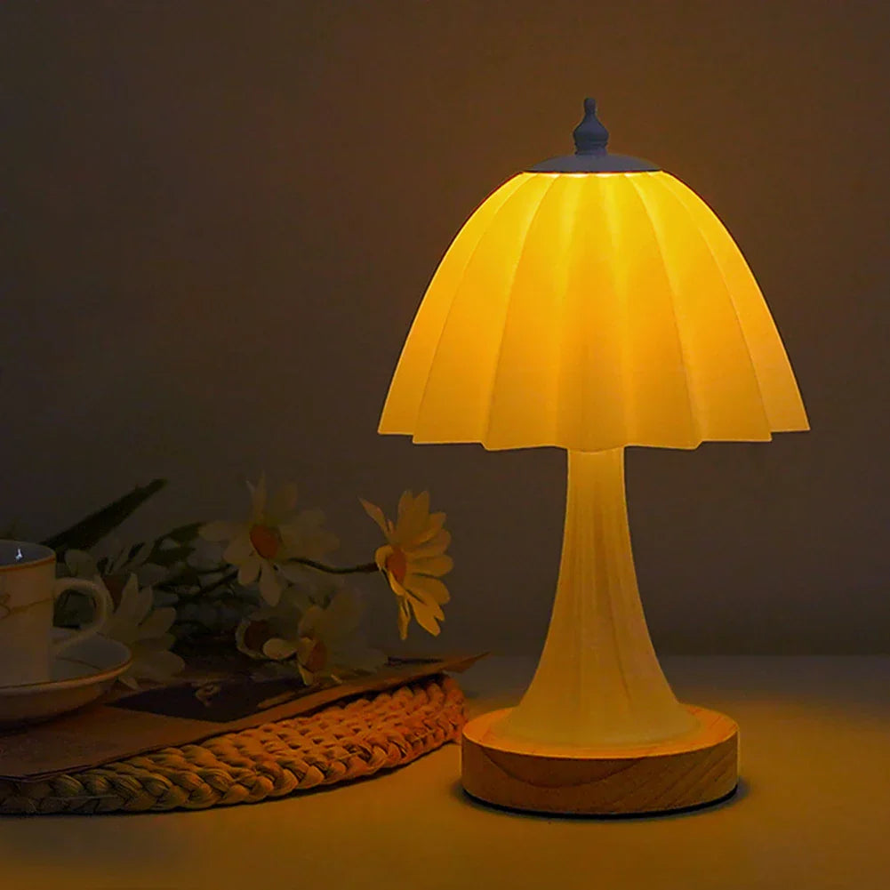 StylishCozy - Lampe de Nuit Moderne en Bois