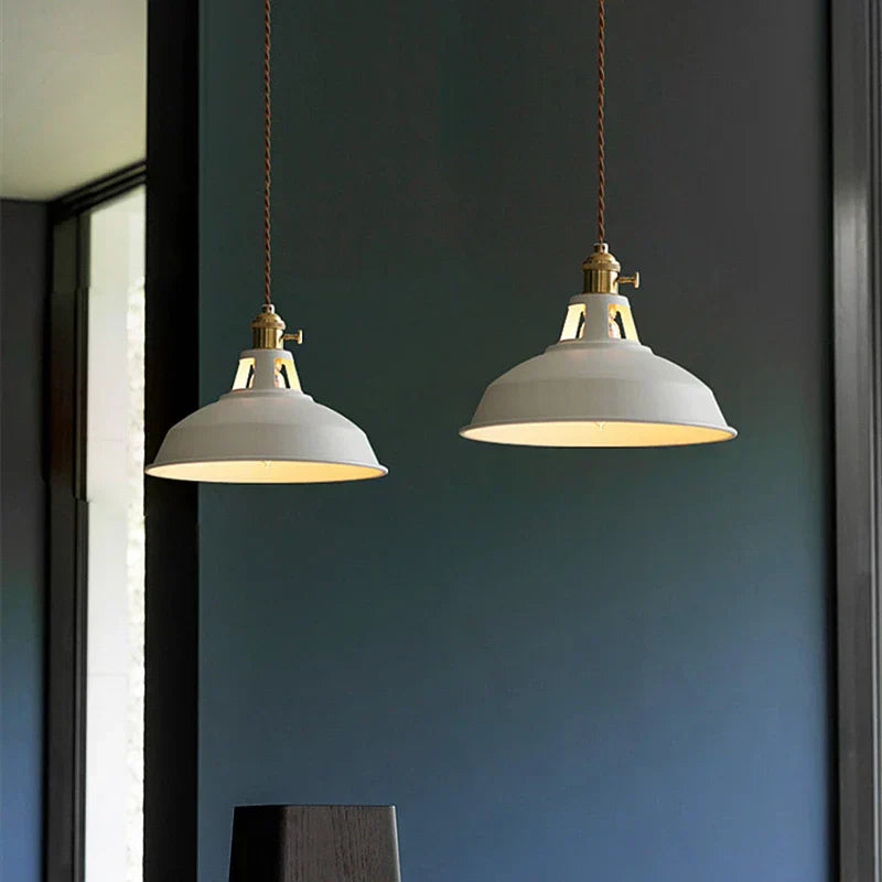Lustre LED Industriel Nordique | Style Rétro, Éclairage Moderne