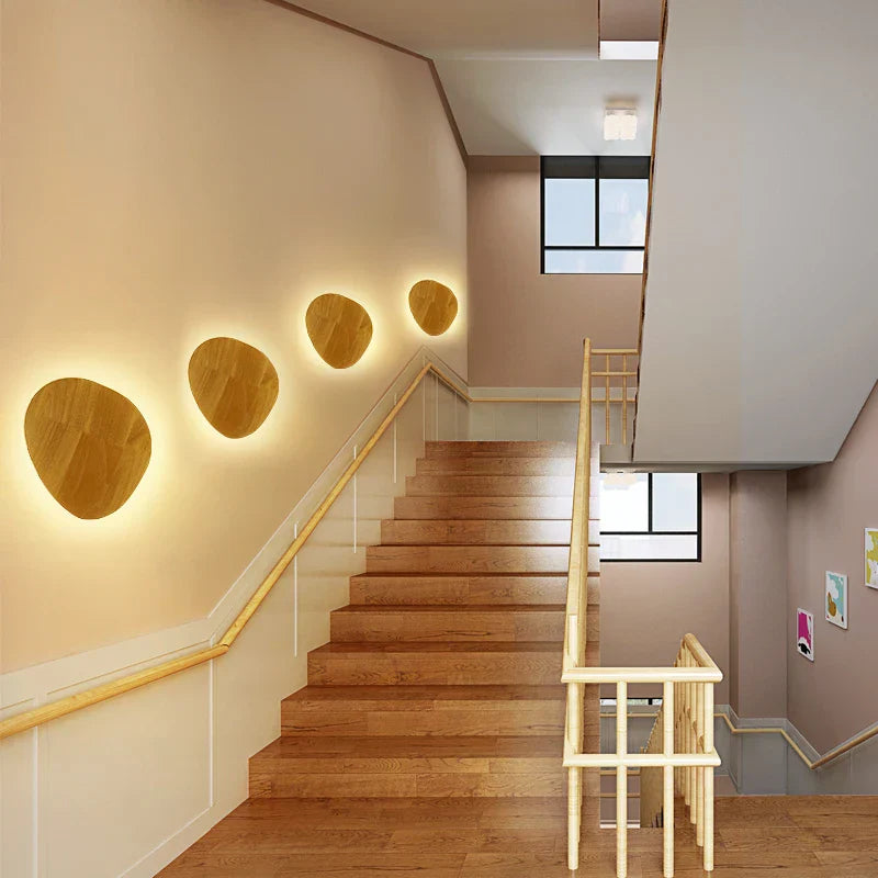 LuxeRadiant - Lampes Murales en Bois Nordique