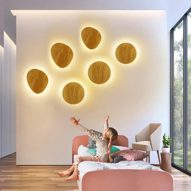 LuxeRadiant - Lampes Murales en Bois Nordique