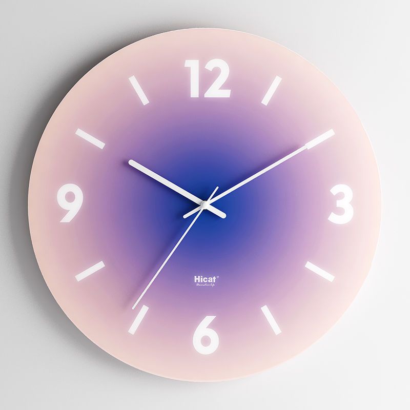 Luxe - Horloge murale en verre | Une touche d'élégance et de sophistication