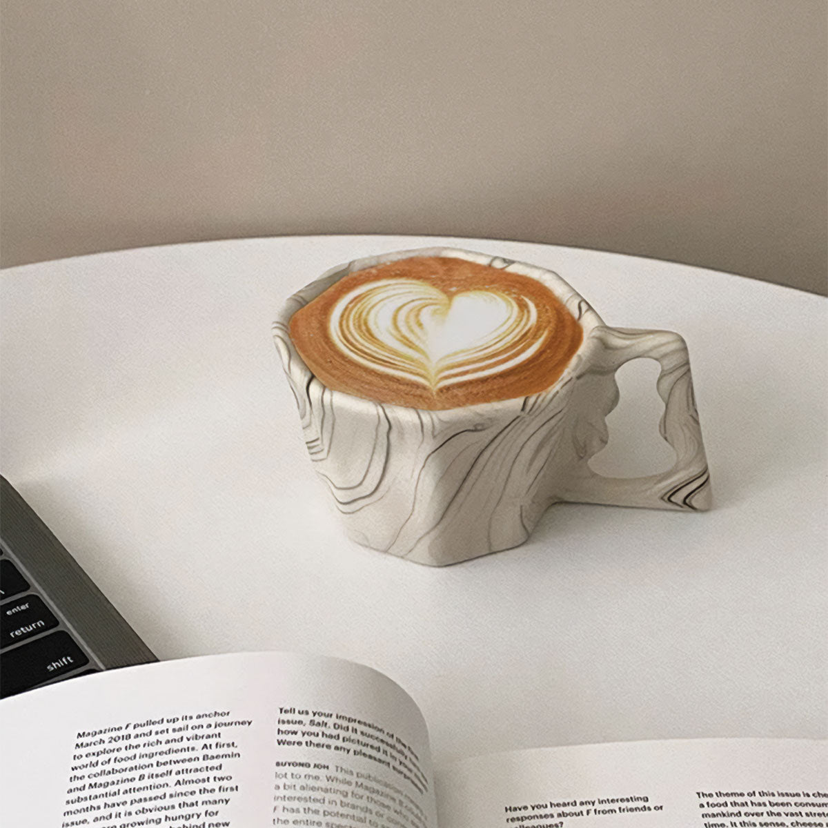 Tasse Octogonale | Vaisselle à Boire Élégante pour Maisons Modernes