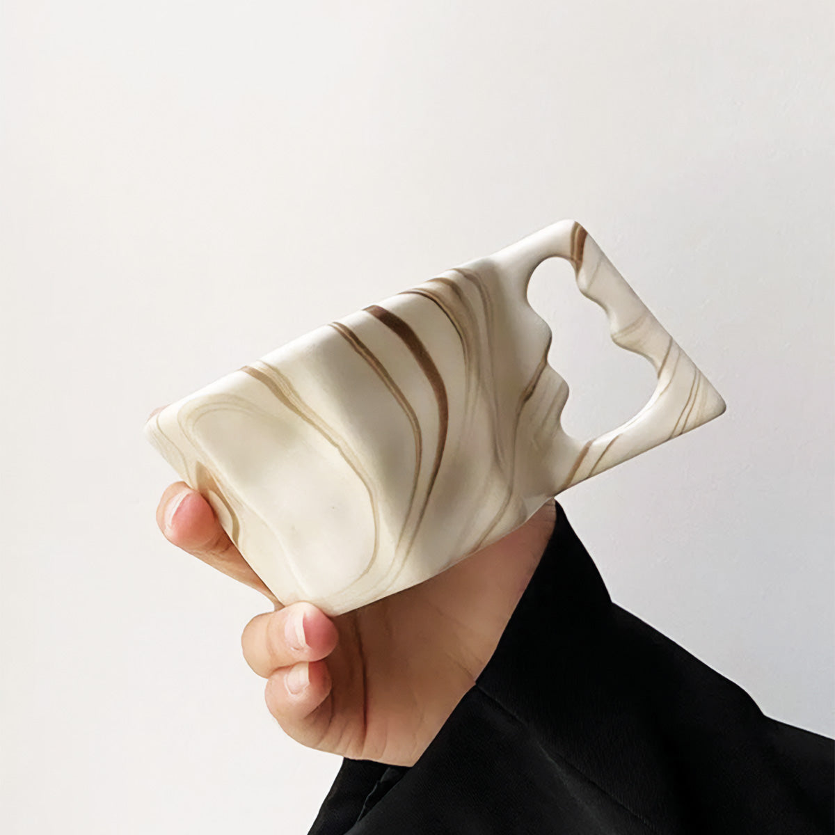 Tasse Octogonale | Vaisselle à Boire Élégante pour Maisons Modernes