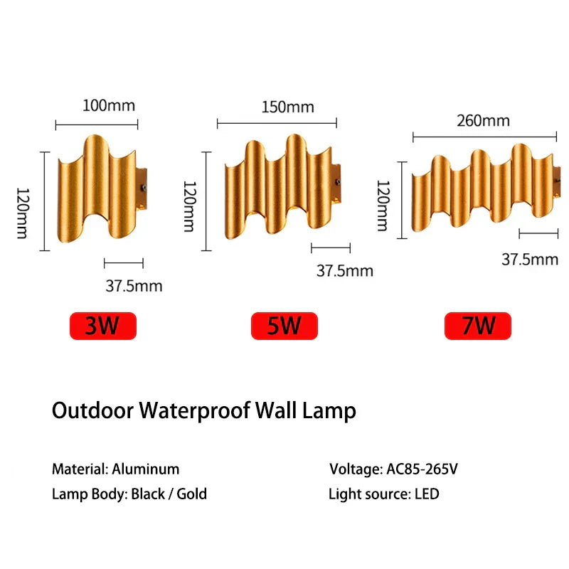 ElementGuard - Applique murale en aluminium