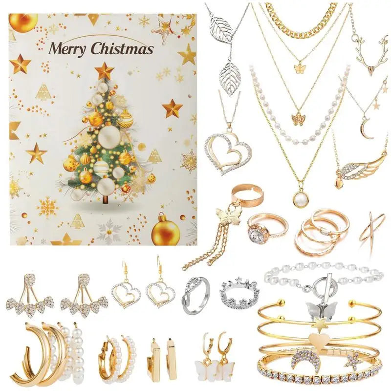 Parure de bijoux pour filles | Colliers et bagues festifs 0