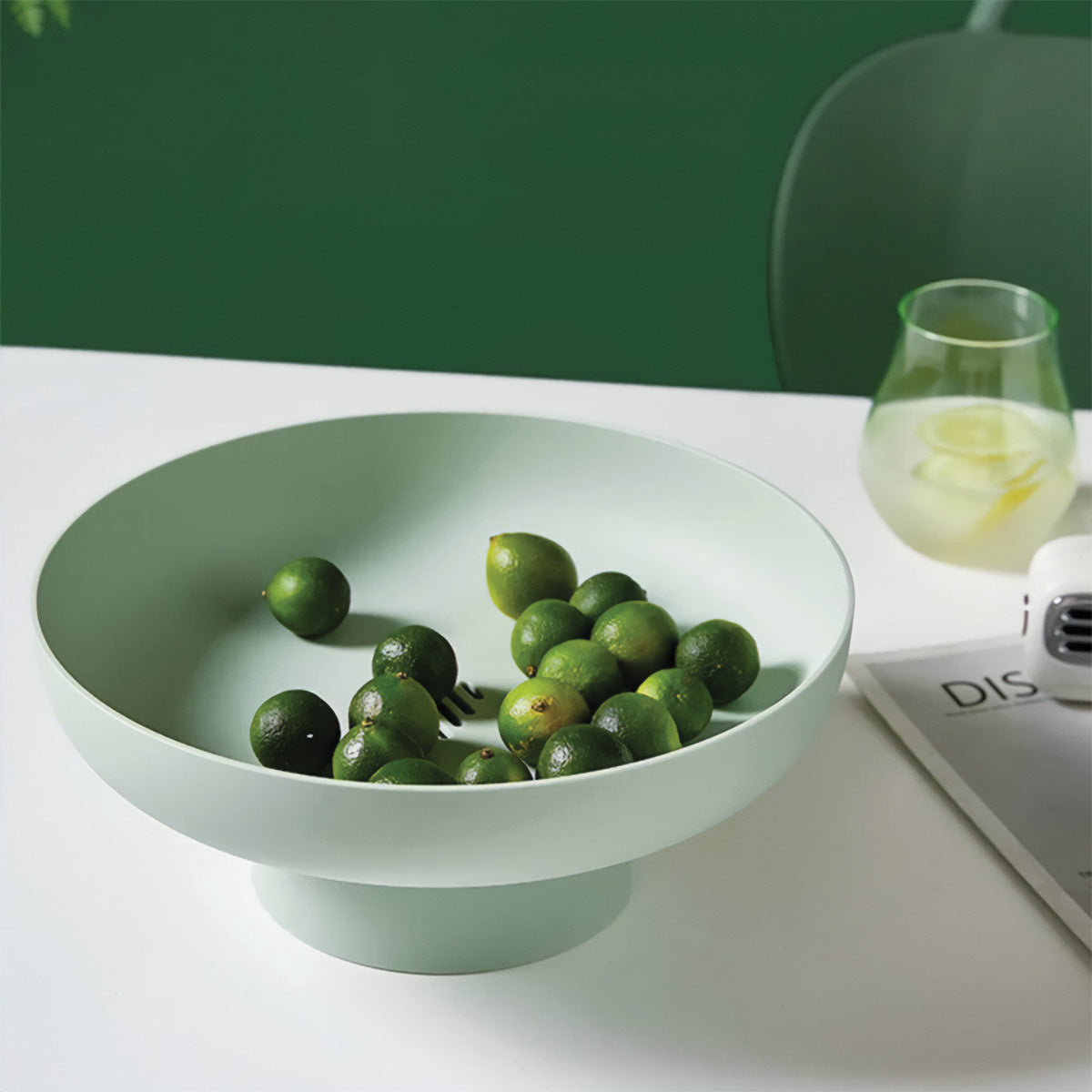 Conteneur de Collection de Fruits Rond | Stockage Élégant et Durable pour Produits Frais