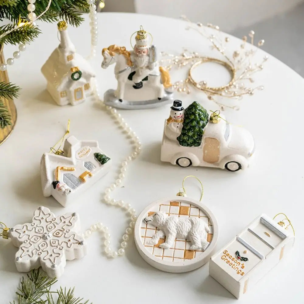 Havre du Bonhomme de Neige - Pendentif Maison de Bonhomme de Neige