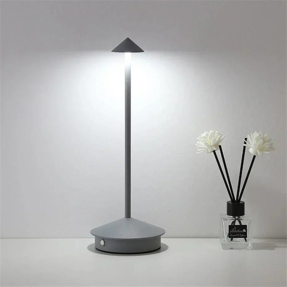 Lampe de table sans fil | Design moderne, rechargeable, éclairage élégant