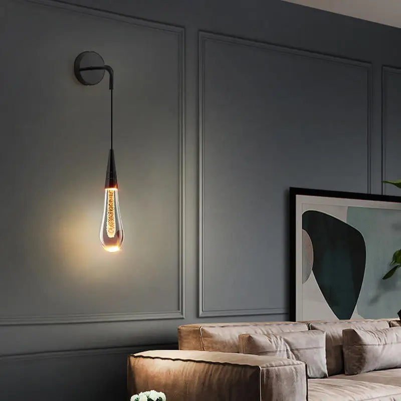Gouttes de Cristal – Lumière Décorative, Style Intemporel