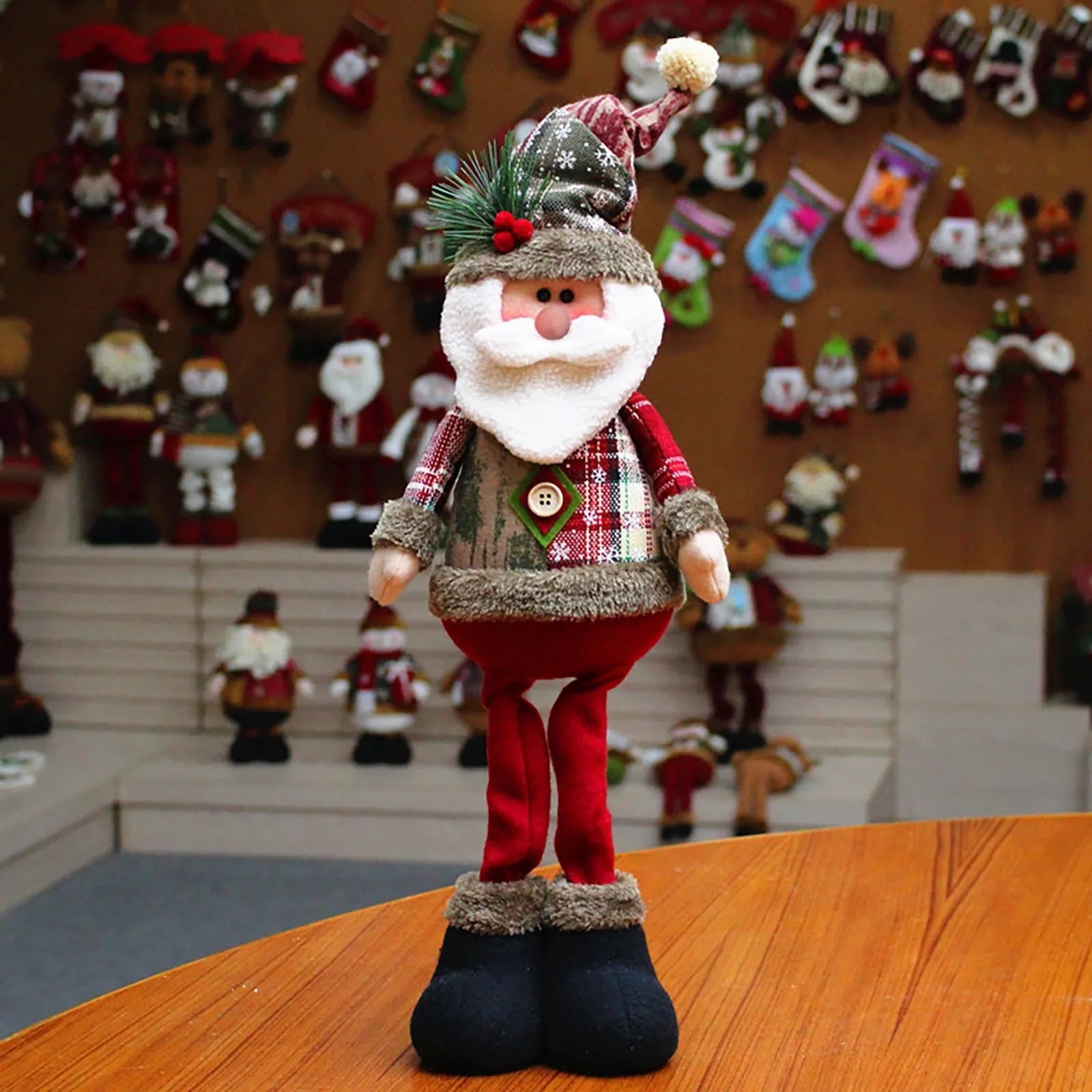 Figurines de Noël en peluche PartyLight pour bébés