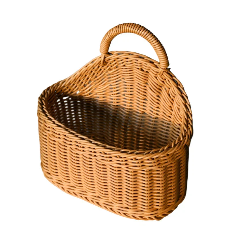 NatureNest - Panier en rotin | Solution de rangement artisanale et écologique