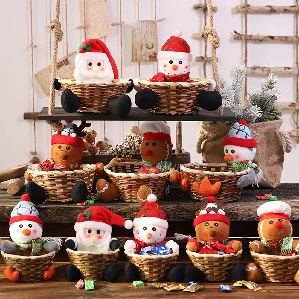 Panier de douceurs de Noël | Friandises de fête