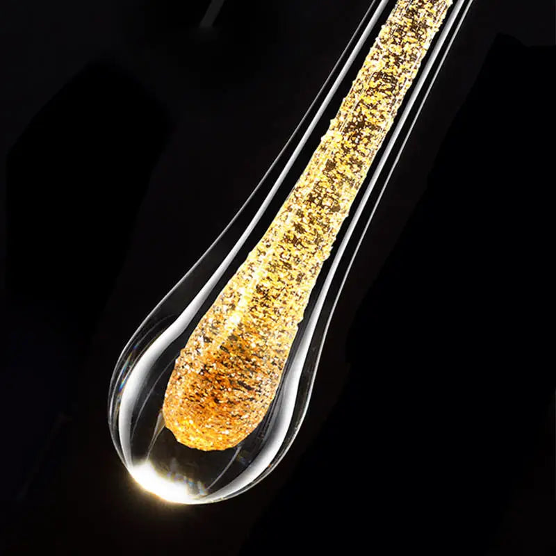 Gouttes de Cristal – Lumière Décorative, Style Intemporel