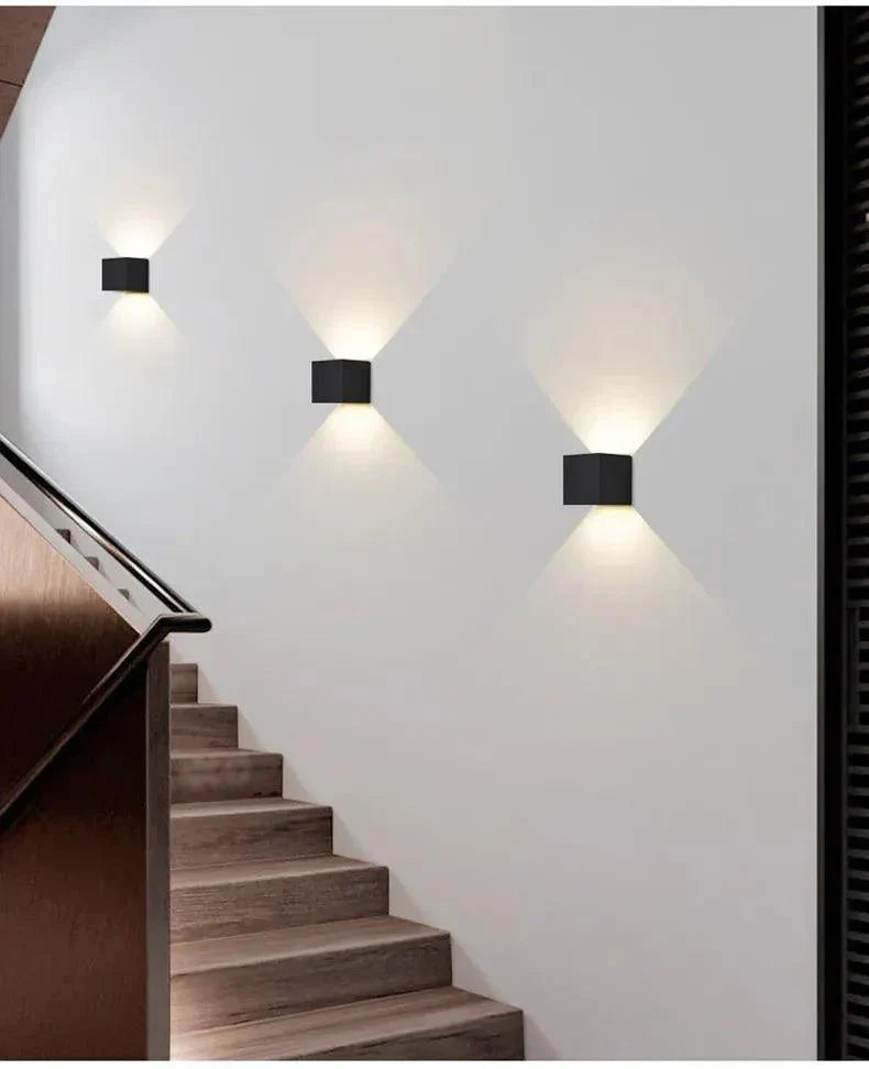 Lampadaire à détection de mouvement monté au mur | Améliorez la sécurité et la visibilité avec activation automatique