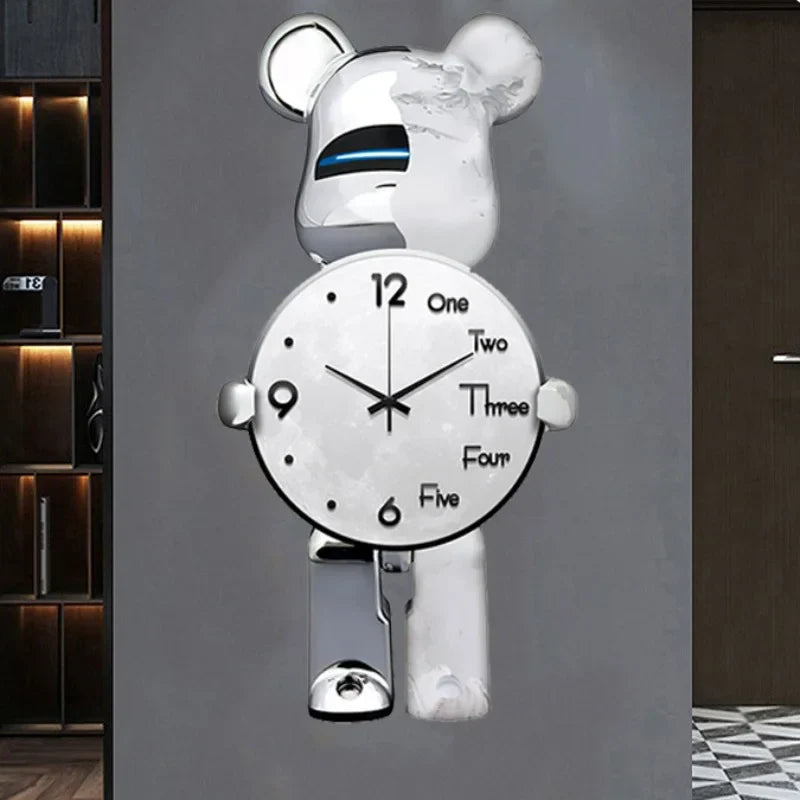 Horloge Ours - Jolie Cloche Ours Cartoon