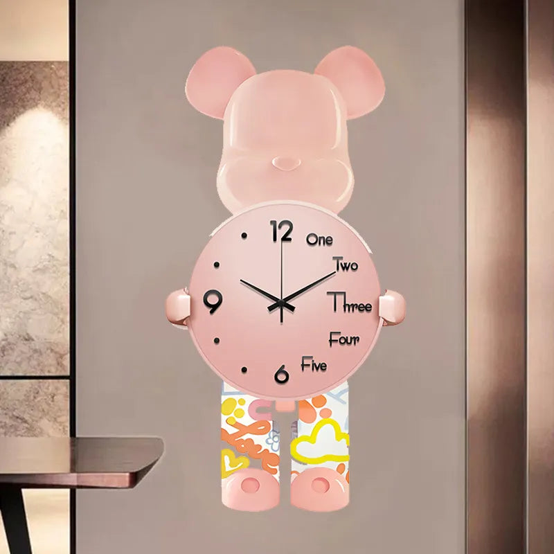 Horloge Ours - Jolie Cloche Ours Cartoon