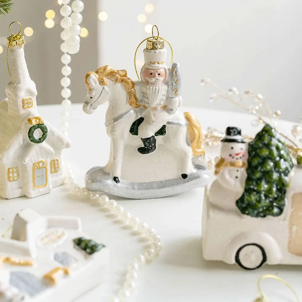 Havre du Bonhomme de Neige - Pendentif Maison de Bonhomme de Neige