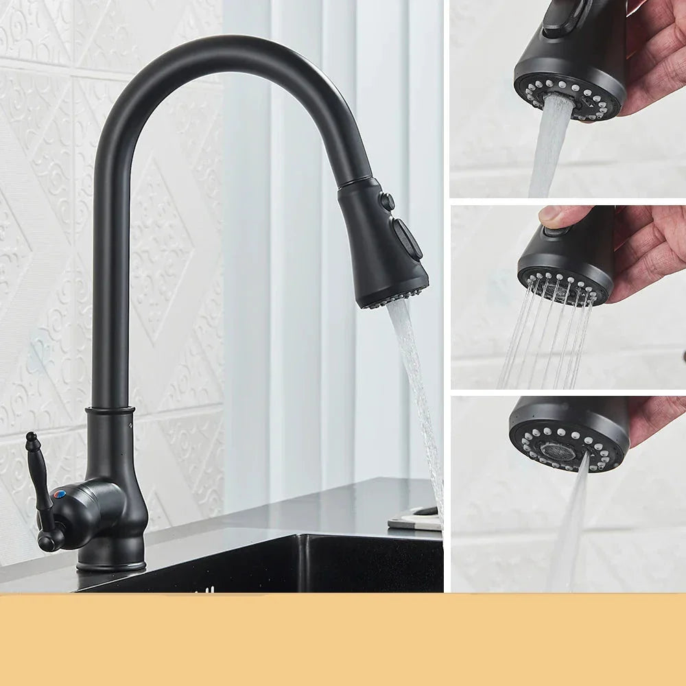 VintageTap – Robinet de cuisine en laiton ancien