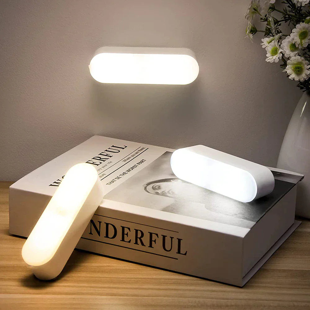 Lampe murale à détecteur de mouvement sans fil | Éclairage intelligent et fonctionnement sans effort