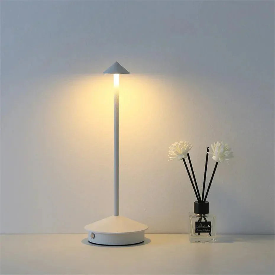 Lampe de table sans fil | Design moderne, rechargeable, éclairage élégant