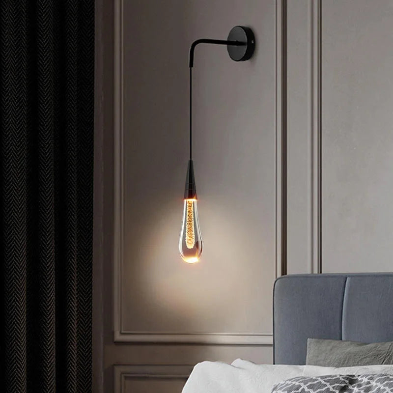 Gouttes de Cristal – Lumière Décorative, Style Intemporel