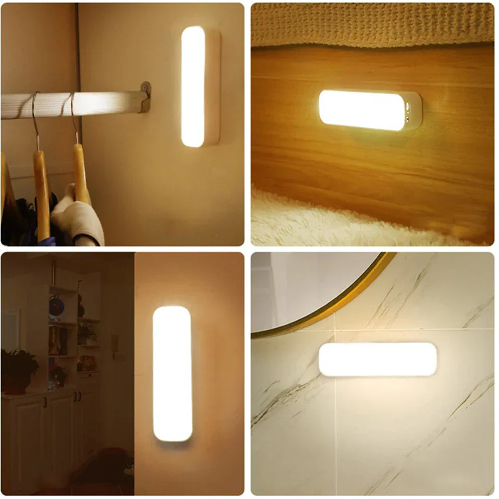 Lampe murale à détecteur de mouvement sans fil | Éclairage intelligent et fonctionnement sans effort