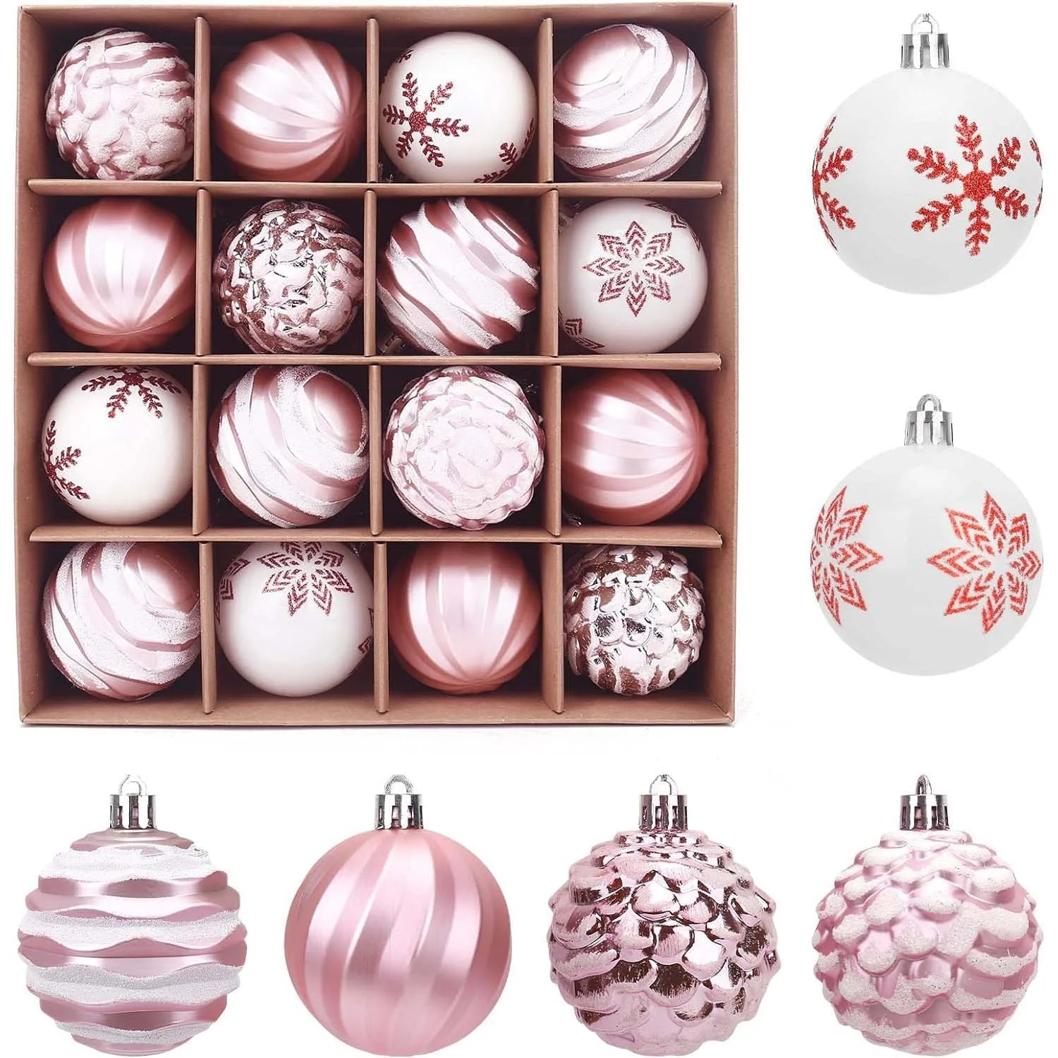 Accessoires de Noël Roses - PinkOrnament