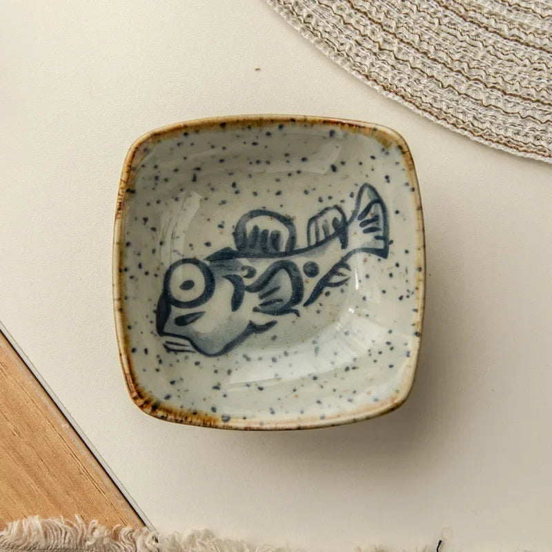 Plates en Céramique Seaside | Vaisselle Élégante Inspirée de la Côte