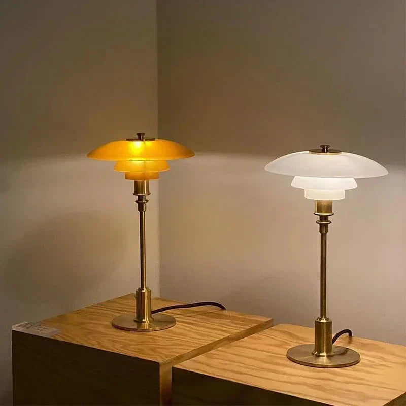 LumiArt - Lampe en Verre LED Moderne et Créative