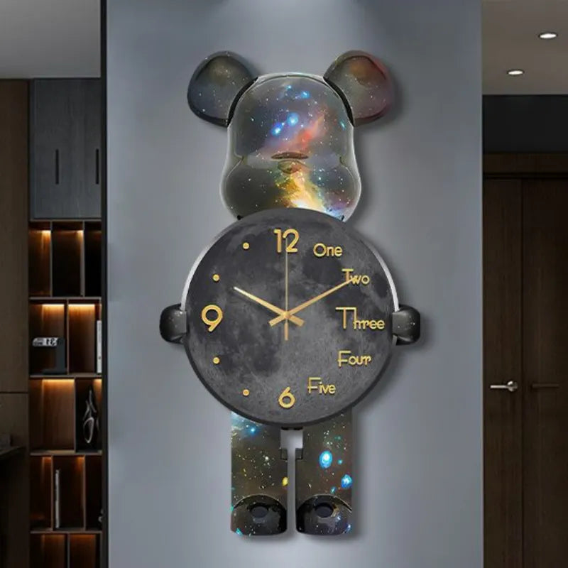 Horloge Ours - Jolie Cloche Ours Cartoon