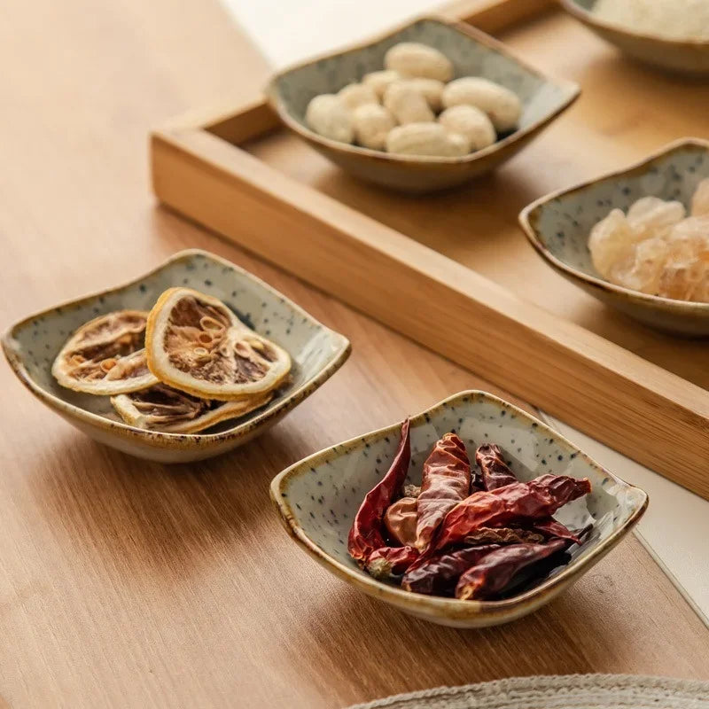 Plates en Céramique Seaside | Vaisselle Élégante Inspirée de la Côte