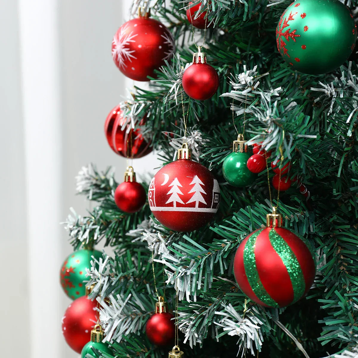 Ornements de Noël métalliques ShinyHoliday