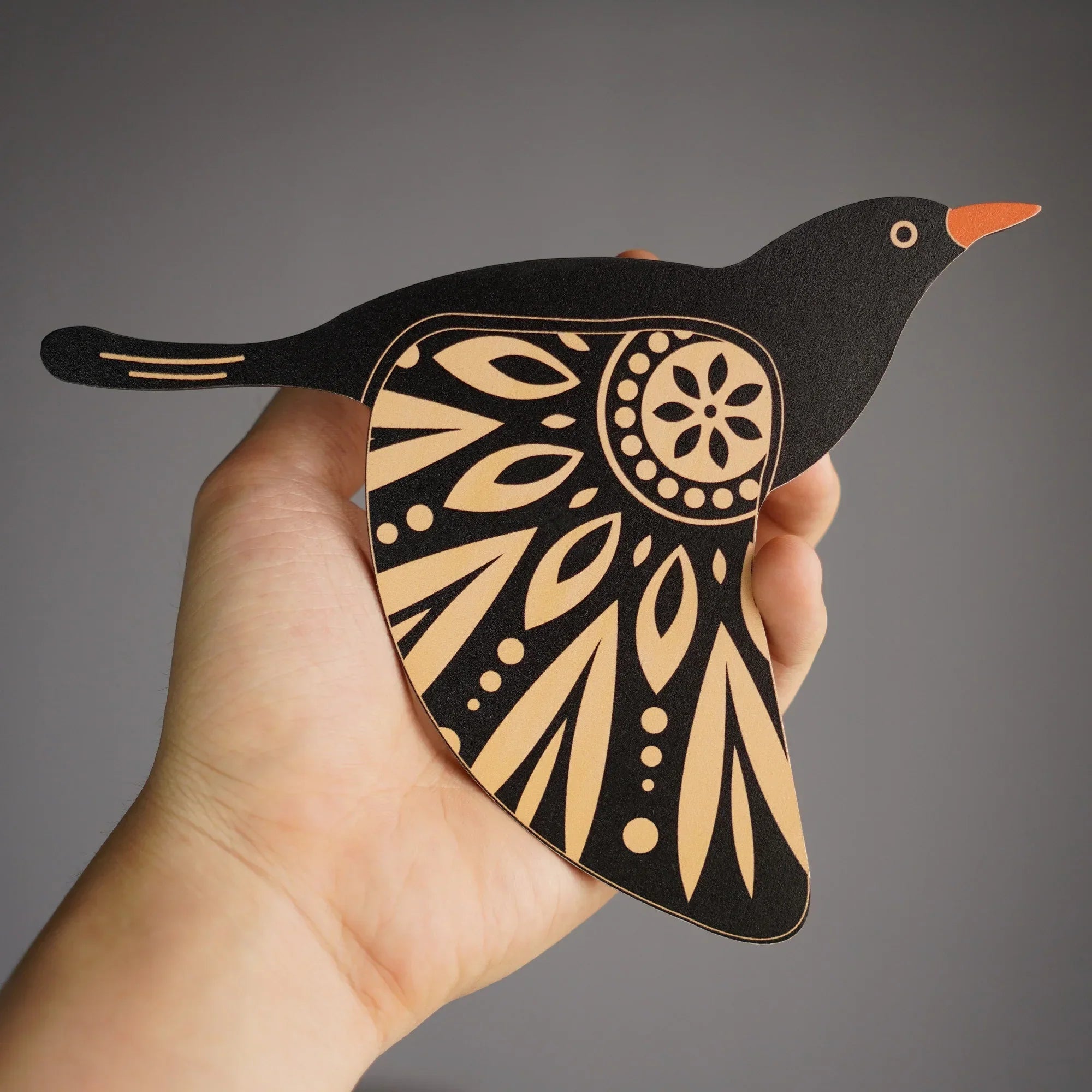 Chirp - Décor mural d'oiseau | Accent de maison élégant inspiré de la nature