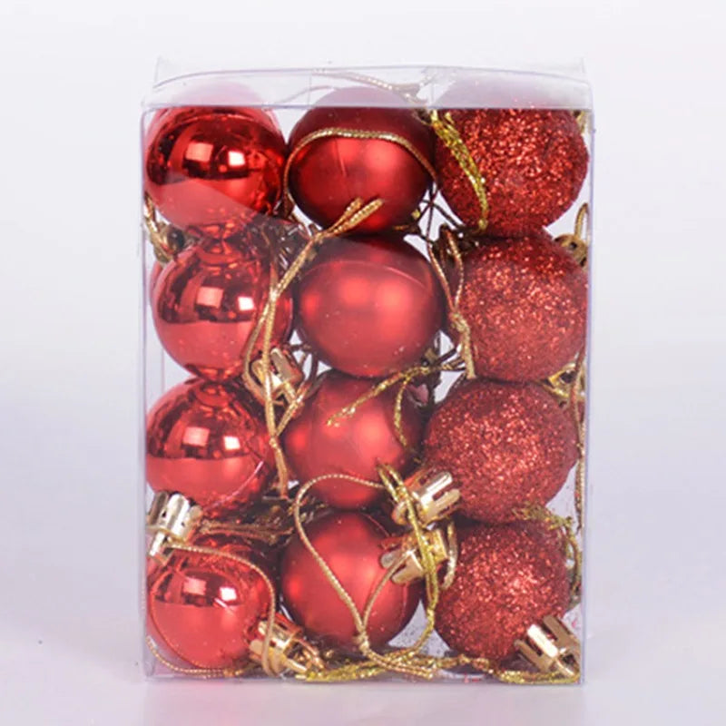 Boules Étincelantes | Ornements de Sapin de Noël à Suspendre