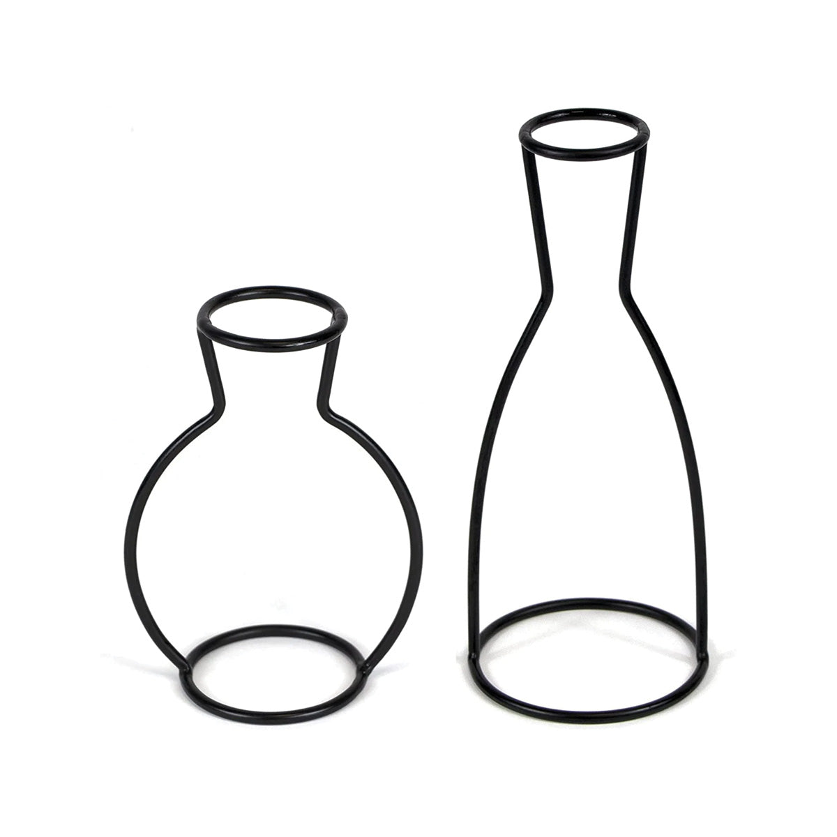 Ensemble de Vases Silhouette | Vases Modernes Élégants pour Décor Intérieur