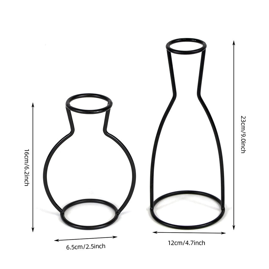 Ensemble de Vases Silhouette | Vases Modernes Élégants pour Décor Intérieur
