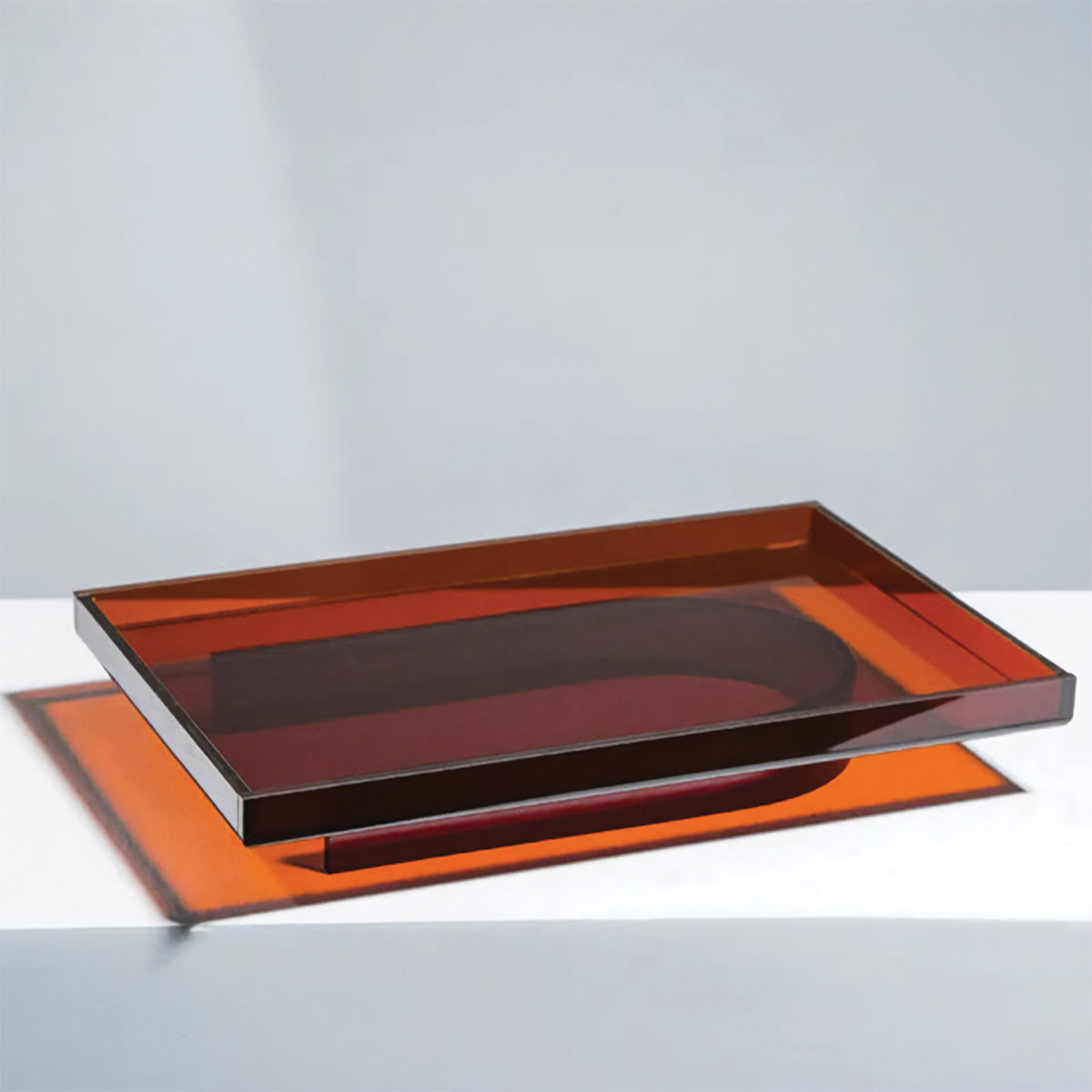 Villa - Plateau de Service en Acrylique | Décoration et Présentation Moderne
