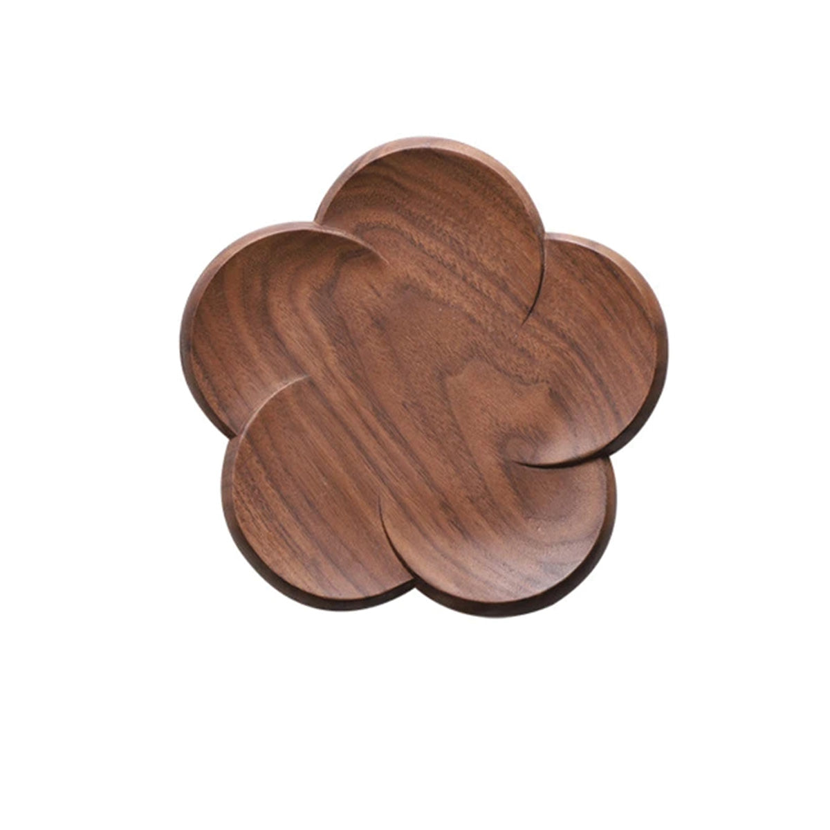 Ensemble de sous-verres en noyer | Sous-verres en noyer élégants pour tables stylées