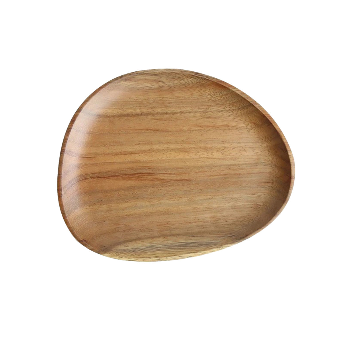 Ensemble de plateaux en noyer et acacia | Plateaux en bois élégants pour un service chic