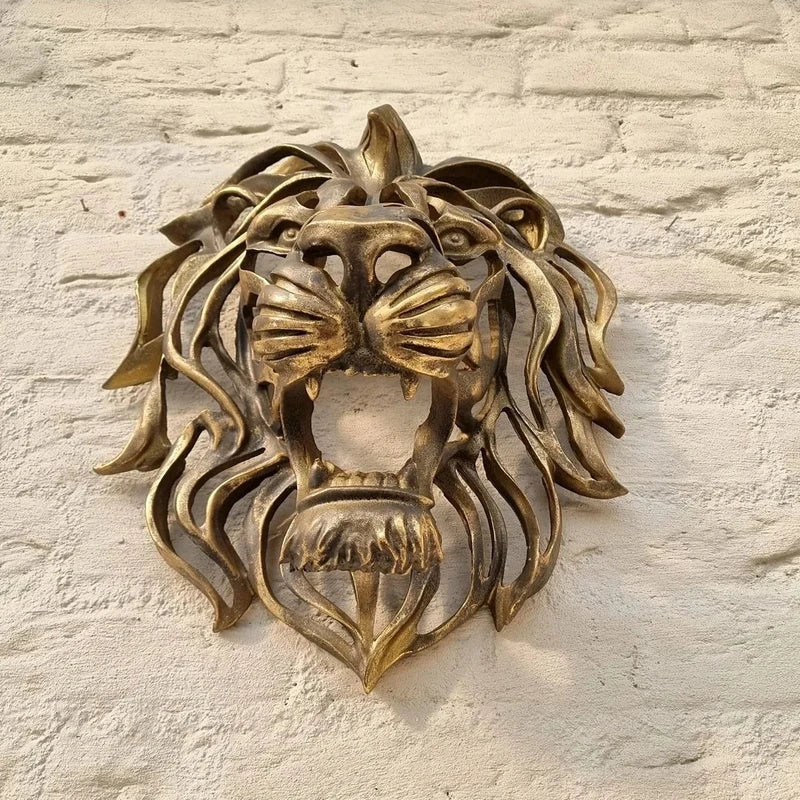 RegalRoar Lion - Sculpture murale tête de lion