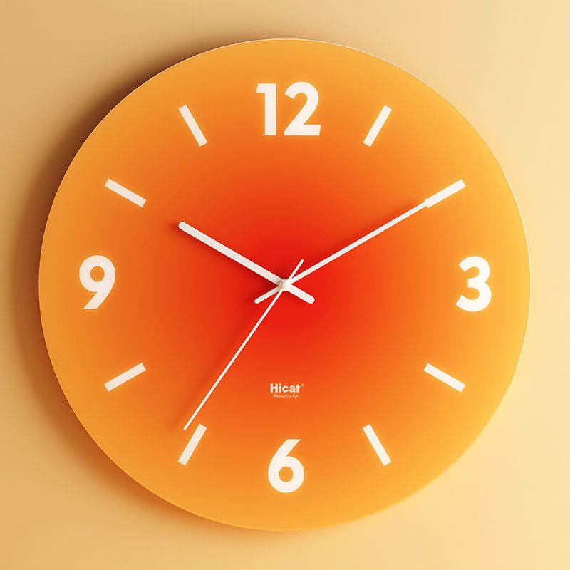 Luxe - Horloge murale en verre | Une touche d'élégance et de sophistication