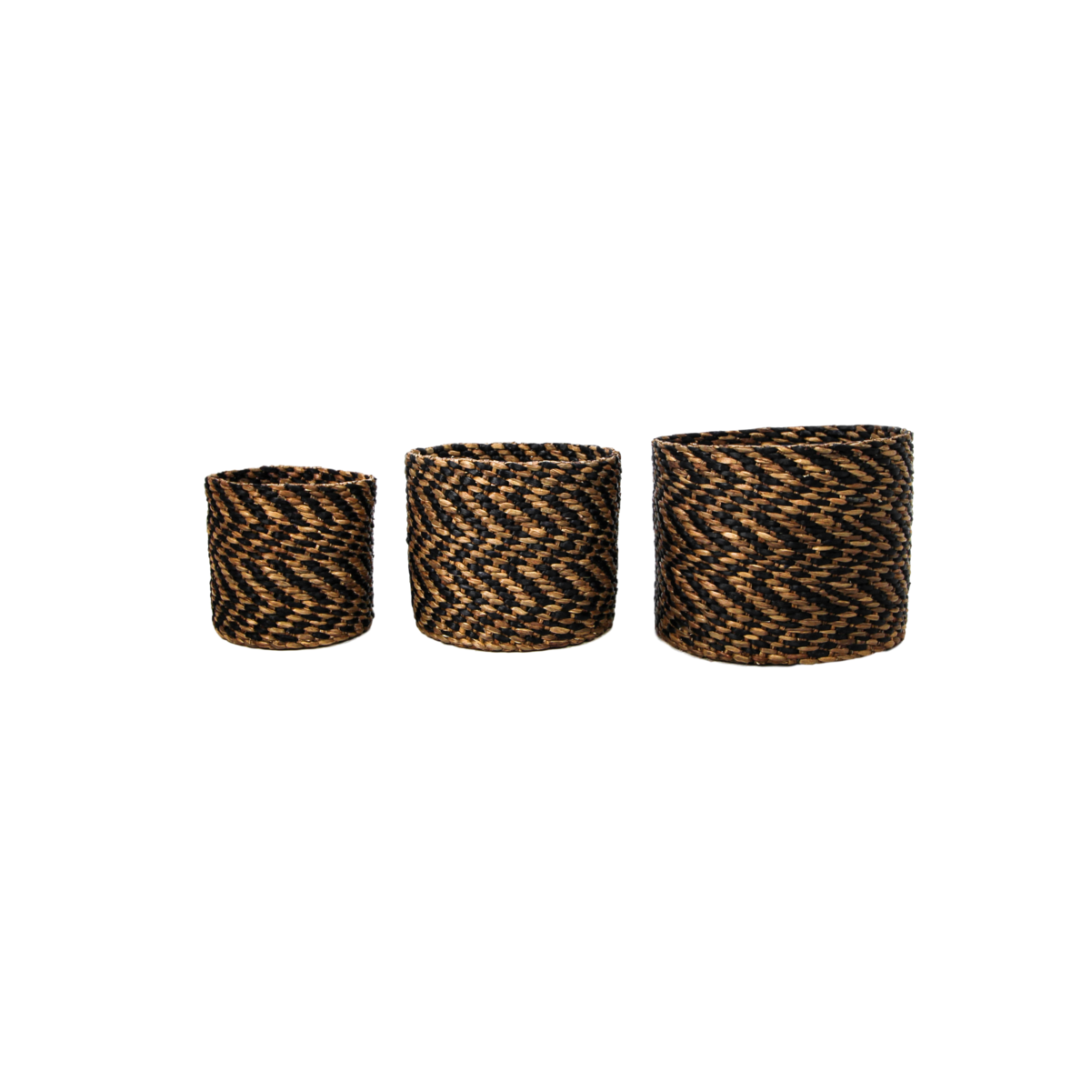 Ensemble de 3 paniers stylés | Paniers tissés