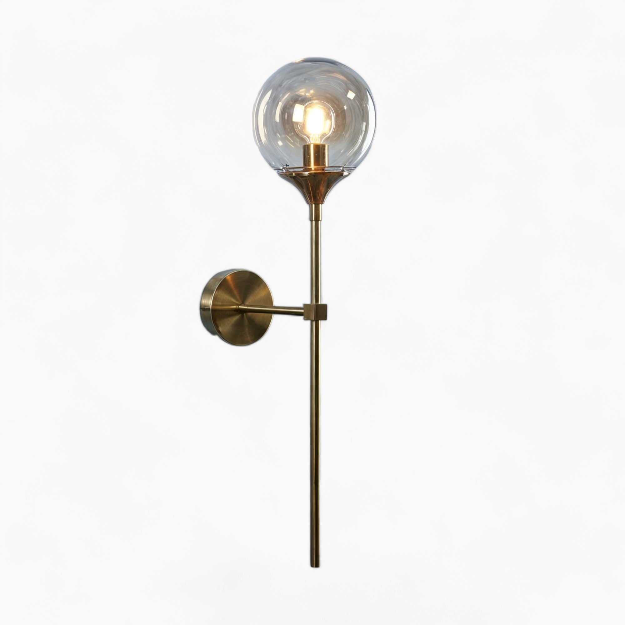 Applique murale en verre scandinave moderne | Design contemporain épuré