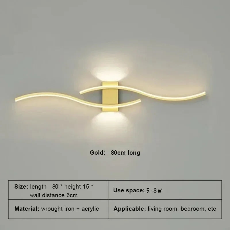 ModernAura - Applique Murale LED